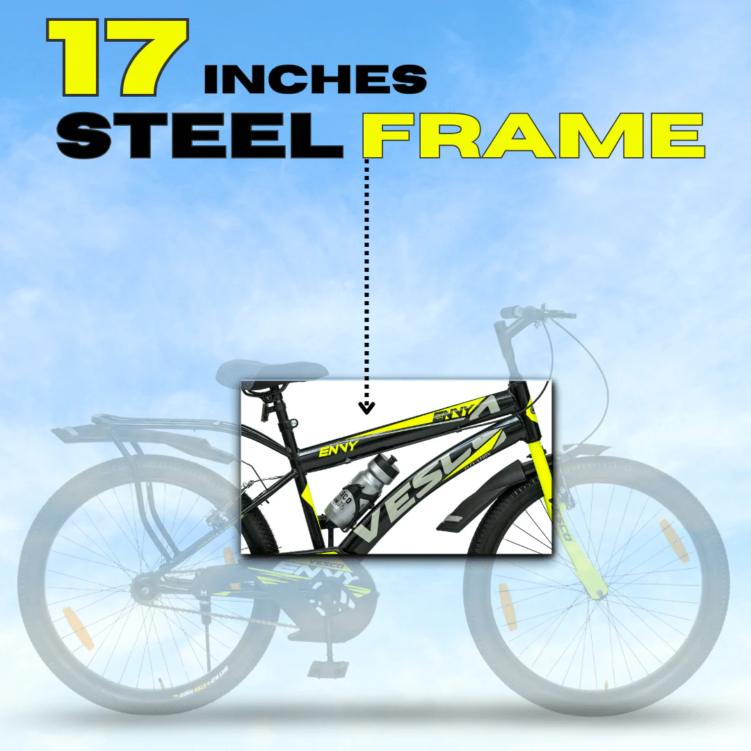 26T Envy City Cycle with Inbuilt Carrier - Image 7