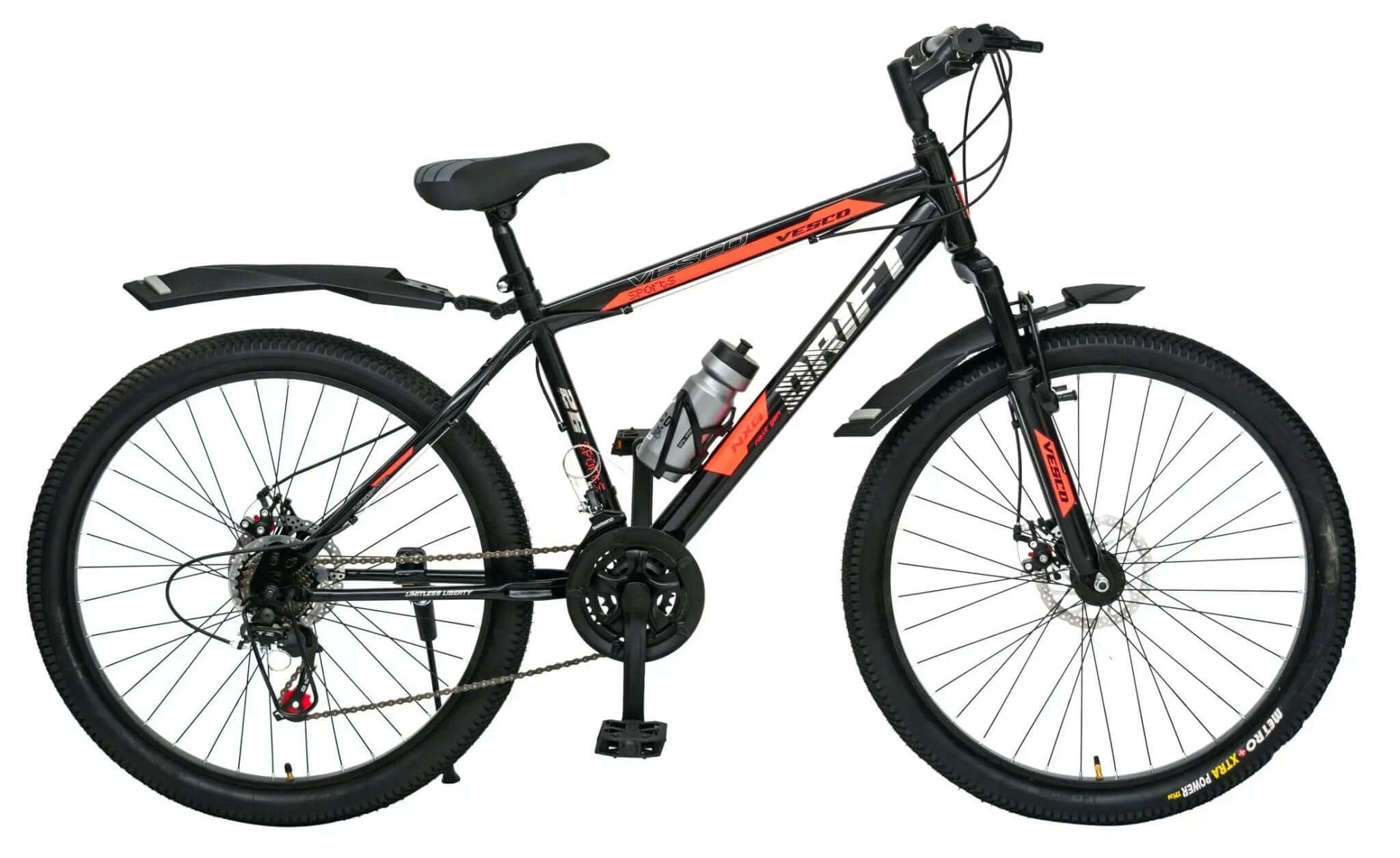 26T Drift NXG 21 Gear MTB Bicycle - Image 4